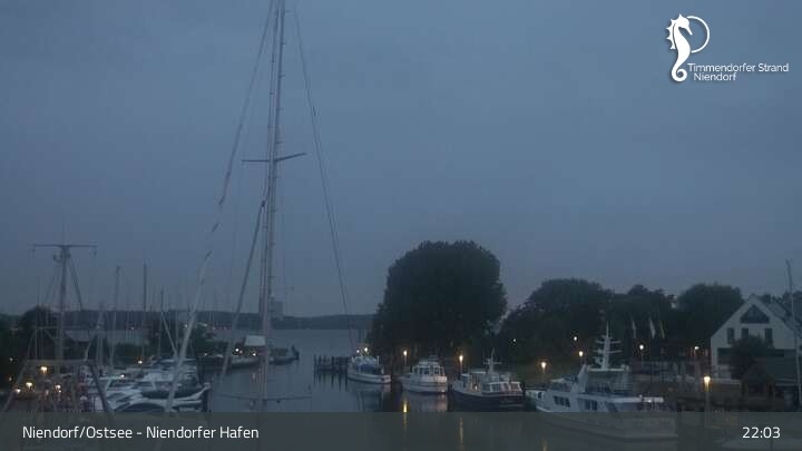 Archiv Foto Webcam Timmendorfer Strand: Niendorfer Hafen