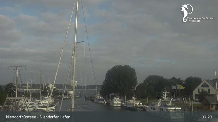 Archiv Foto Webcam Timmendorfer Strand: Niendorfer Hafen
