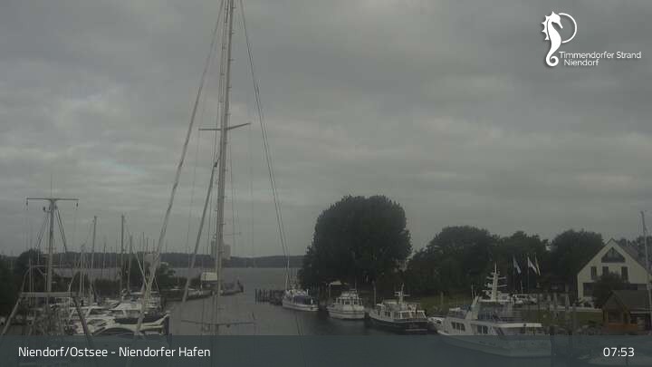 Archiv Foto Webcam Timmendorfer Strand: Niendorfer Hafen