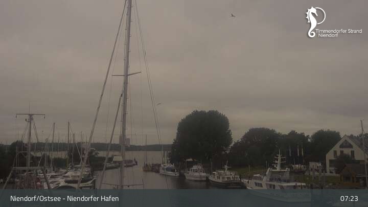 Archiv Foto Webcam Timmendorfer Strand: Niendorfer Hafen