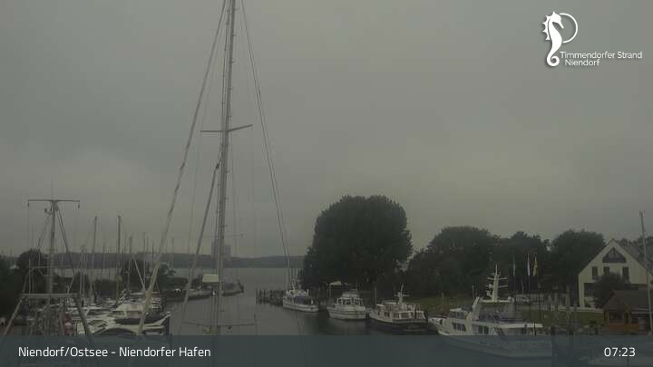 Archived image Webcam Timmendorf Beach: Niendorf Harbour