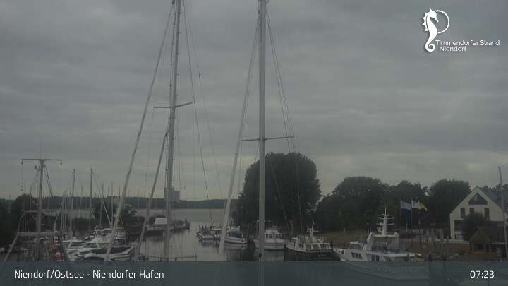 Archiv Foto Webcam Timmendorfer Strand: Niendorfer Hafen
