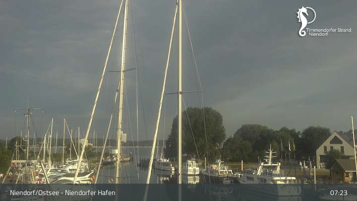 Archiv Foto Webcam Timmendorfer Strand: Niendorfer Hafen