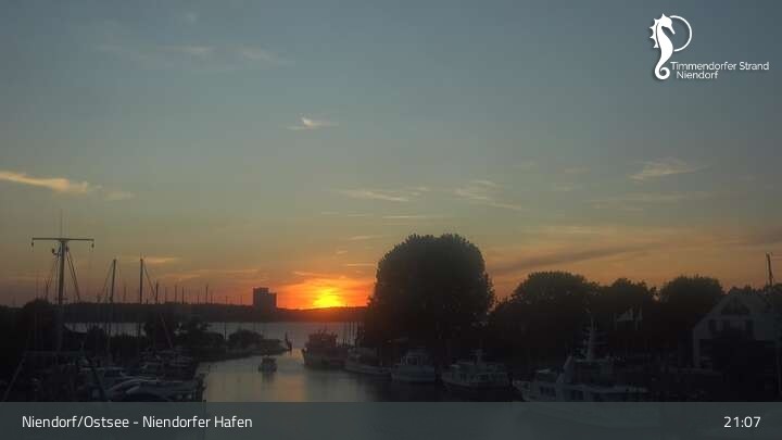 Archiv Foto Webcam Timmendorfer Strand: Niendorfer Hafen