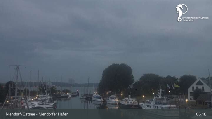 Archiv Foto Webcam Timmendorfer Strand: Niendorfer Hafen