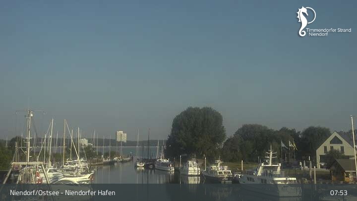 Archiv Foto Webcam Timmendorfer Strand: Niendorfer Hafen