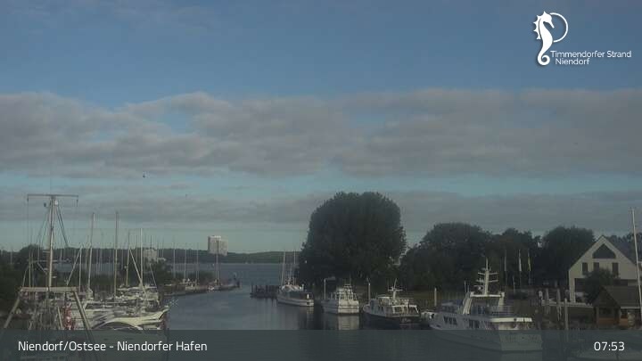 Archiv Foto Webcam Timmendorfer Strand: Niendorfer Hafen