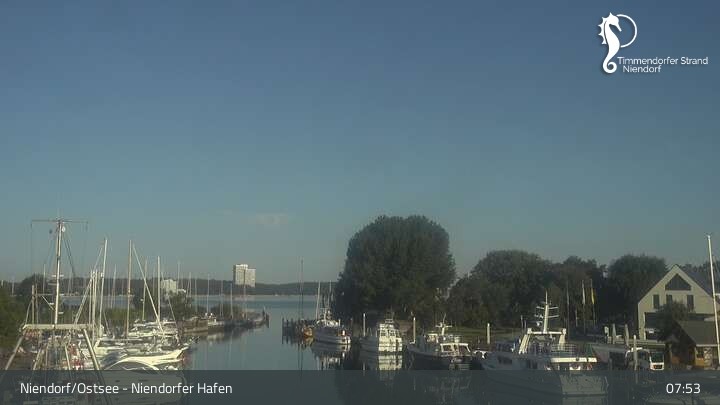 Archiv Foto Webcam Timmendorfer Strand: Niendorfer Hafen