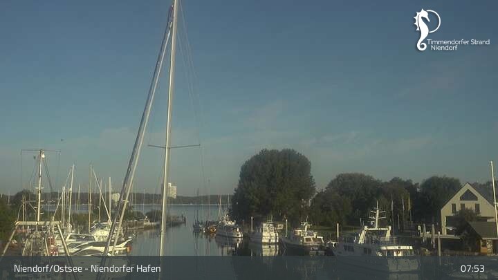 Archiv Foto Webcam Timmendorfer Strand: Niendorfer Hafen