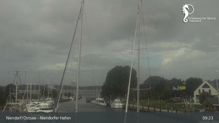 Archiv Foto Webcam Timmendorfer Strand: Niendorfer Hafen