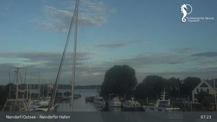 Archiv Foto Webcam Timmendorfer Strand: Niendorfer Hafen