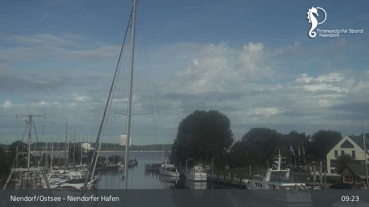 Archiv Foto Webcam Timmendorfer Strand: Niendorfer Hafen