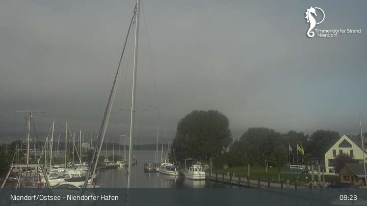 Archived image Webcam Timmendorf Beach: Niendorf Harbour