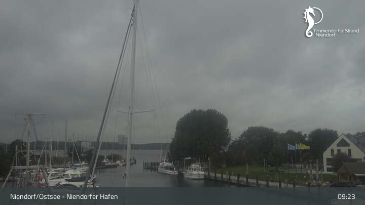 Archiv Foto Webcam Timmendorfer Strand: Niendorfer Hafen