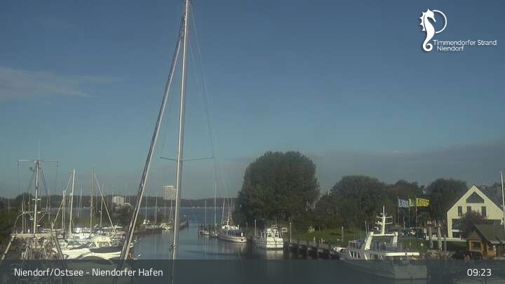 Archiv Foto Webcam Timmendorfer Strand: Niendorfer Hafen