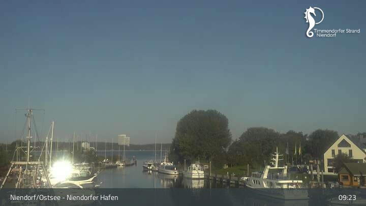 Archiv Foto Webcam Timmendorfer Strand: Niendorfer Hafen