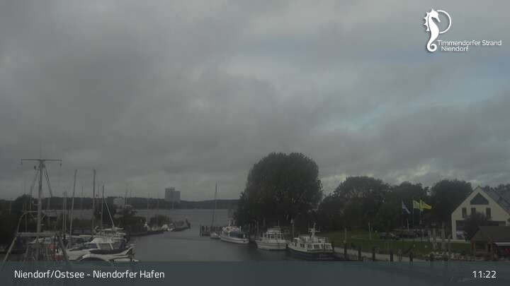 Archiv Foto Webcam Timmendorfer Strand: Niendorfer Hafen