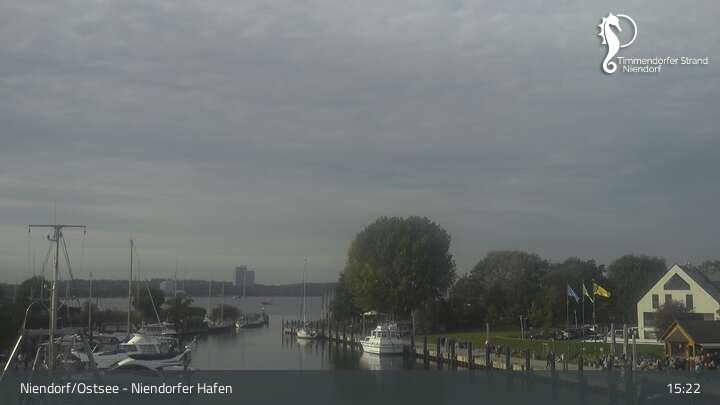 Archived image Webcam Timmendorf Beach: Niendorf Harbour