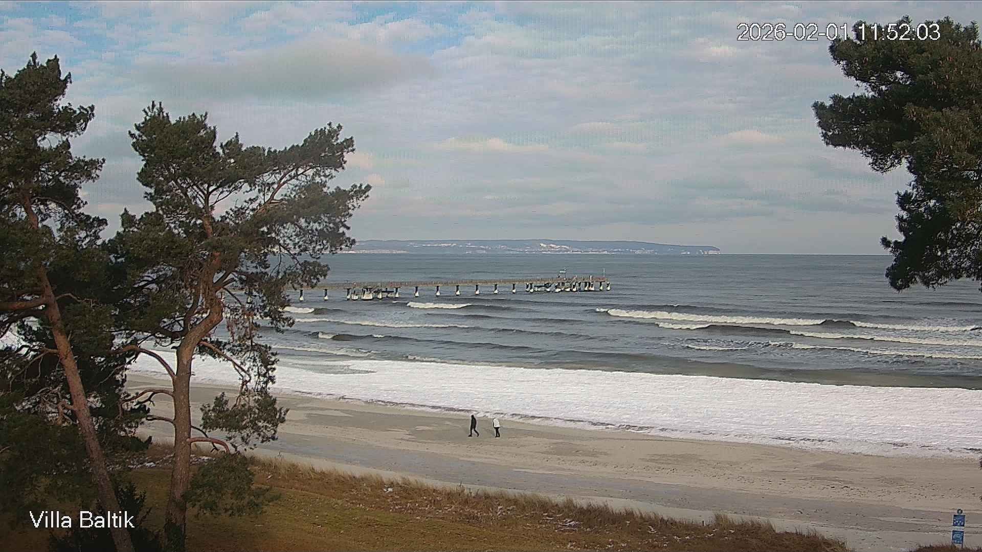 Archiv Foto Webcam Ostseebad Binz - Strandpromenade
