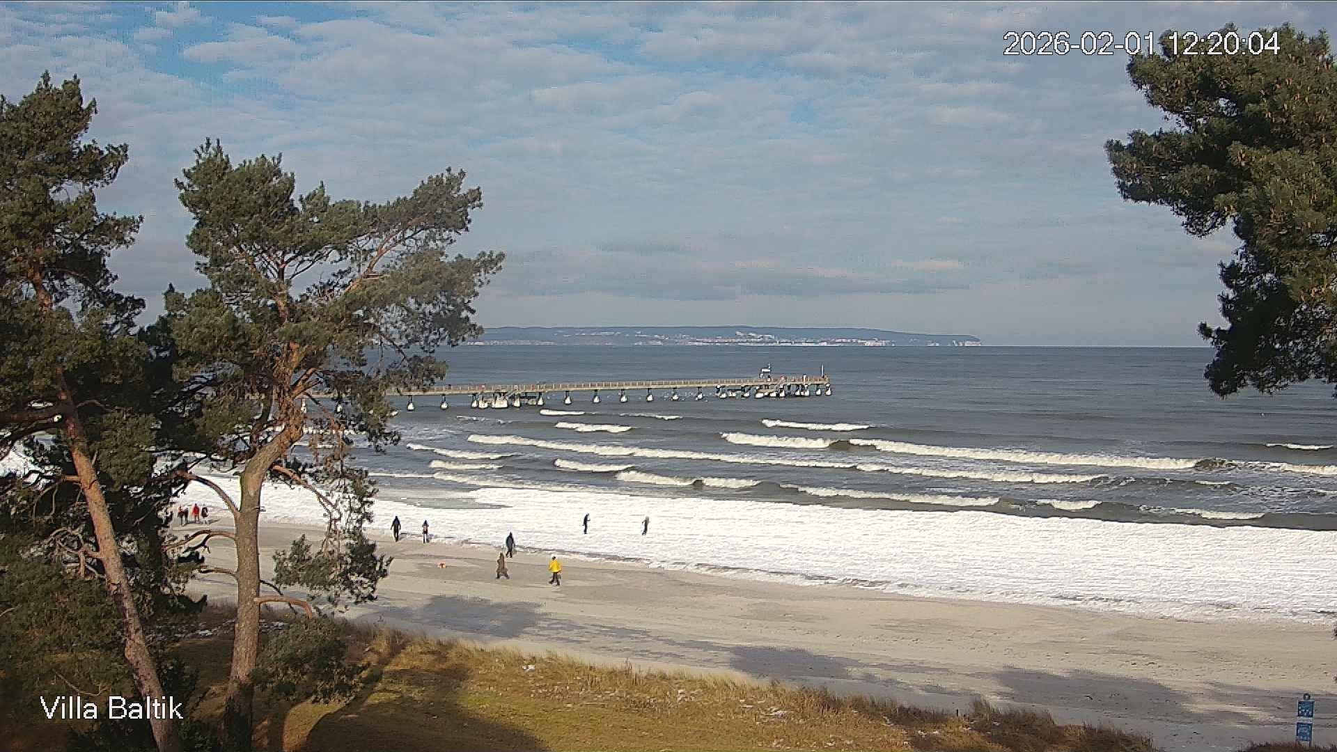 Archiv Foto Webcam Ostseebad Binz - Strandpromenade