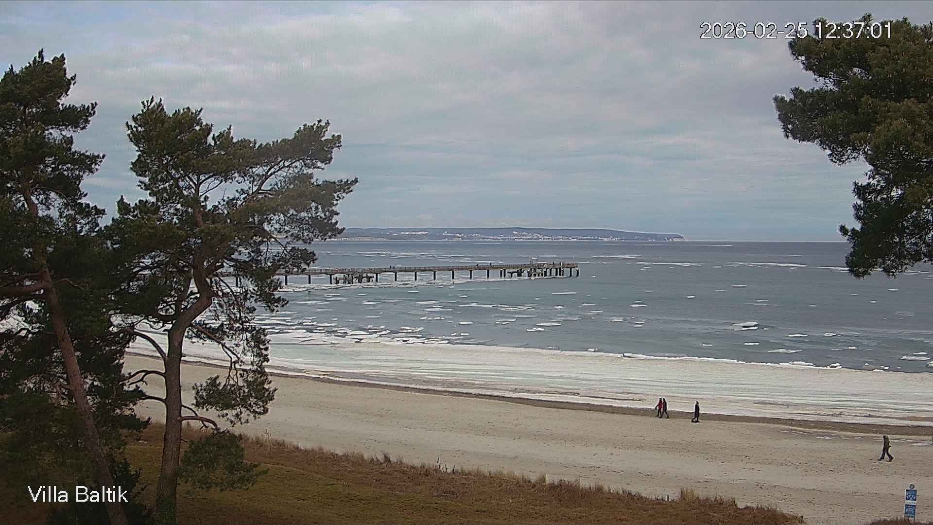 Archiv Foto Webcam Ostseebad Binz - Strandpromenade