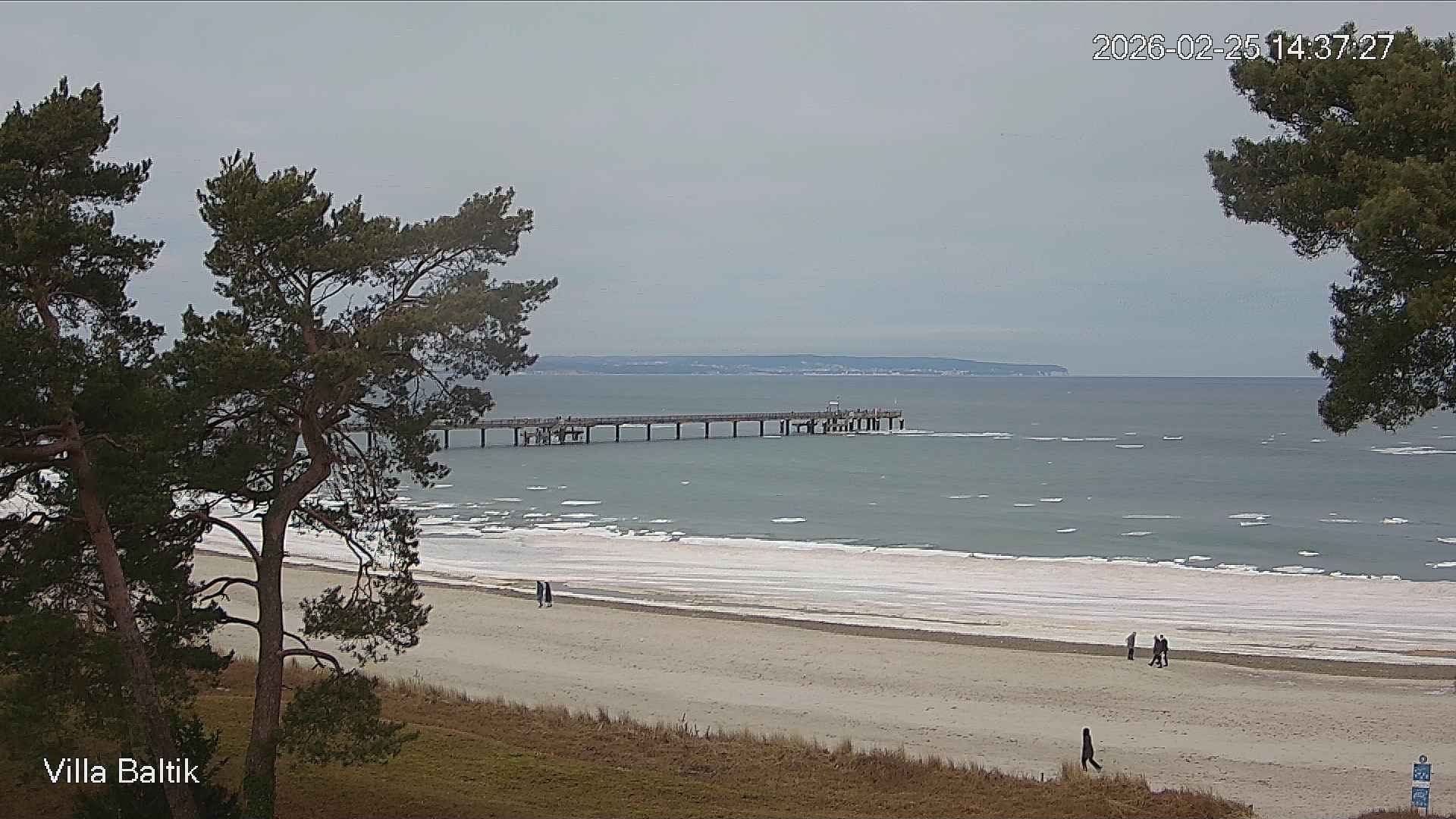 Archiv Foto Webcam Ostseebad Binz - Strandpromenade