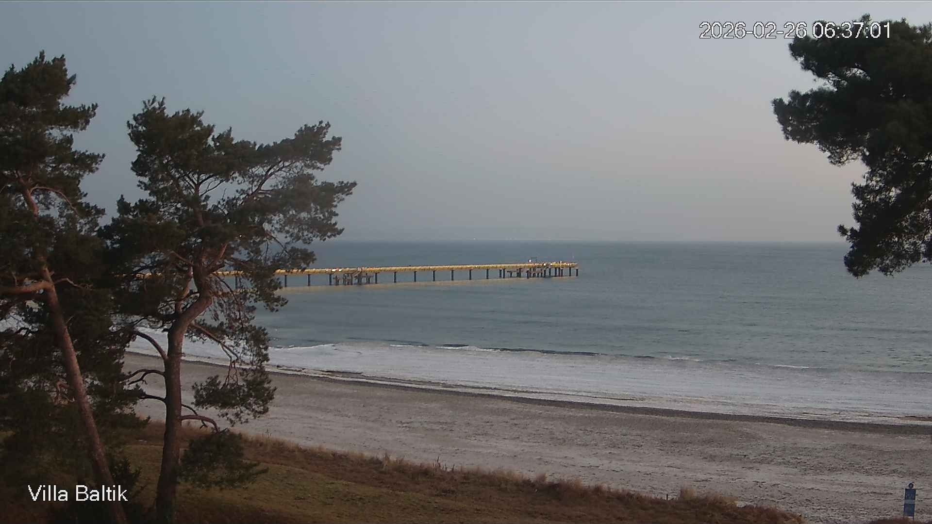 Archived image Webcam Binz Promenade