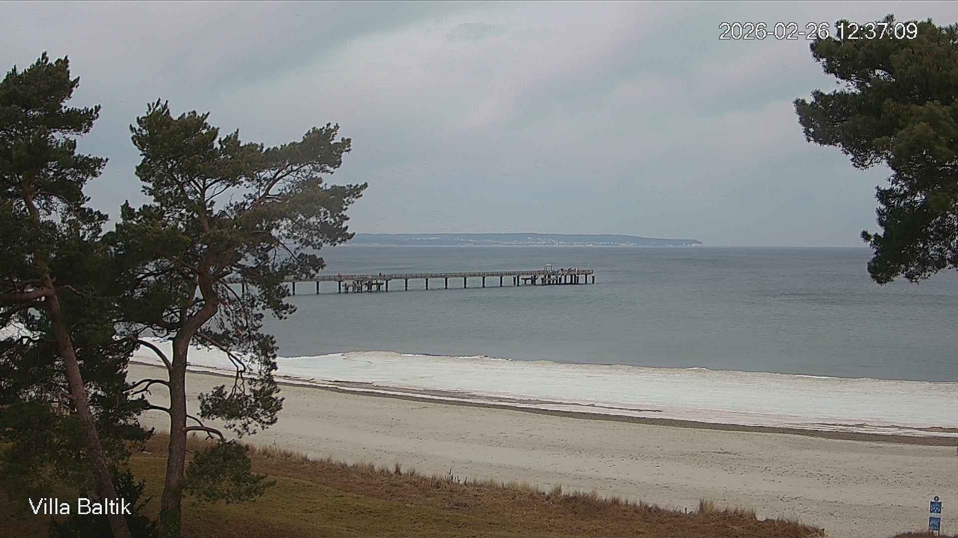 Archived image Webcam Binz Promenade