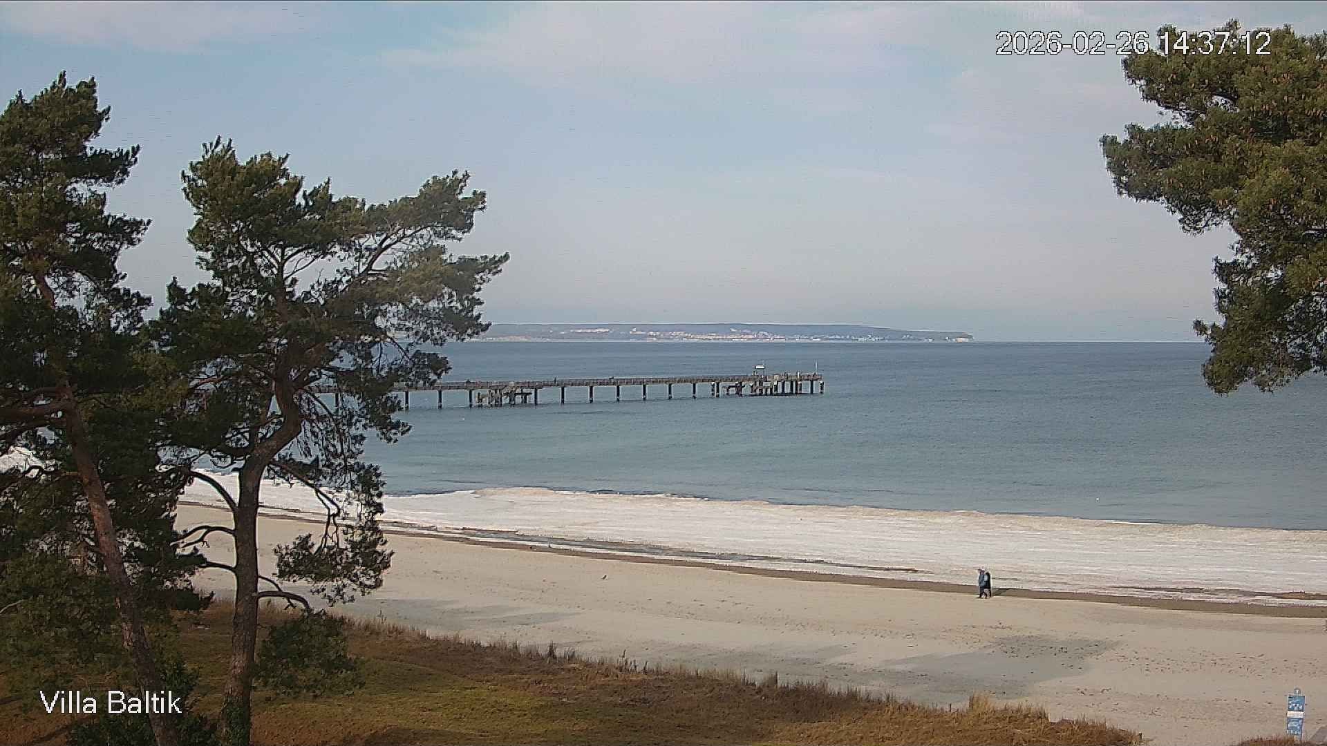 Archived image Webcam Binz Promenade