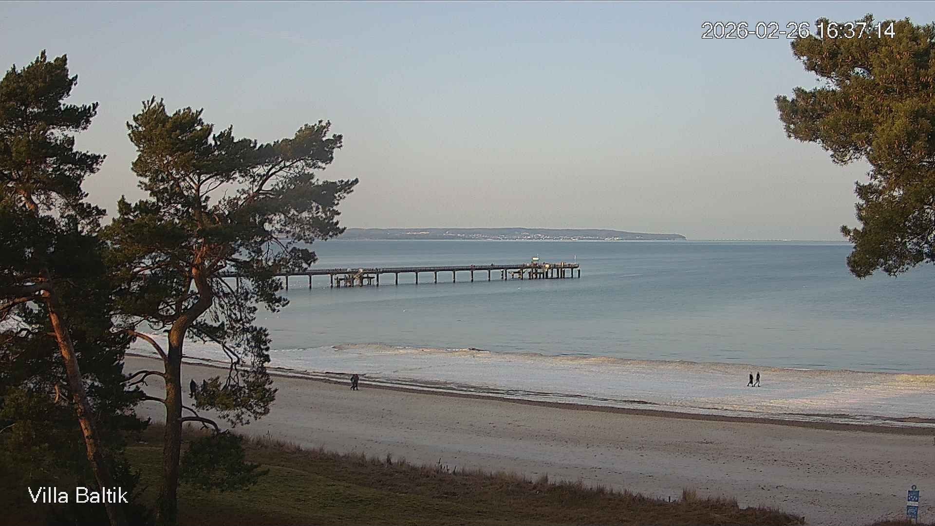 Archived image Webcam Binz Promenade