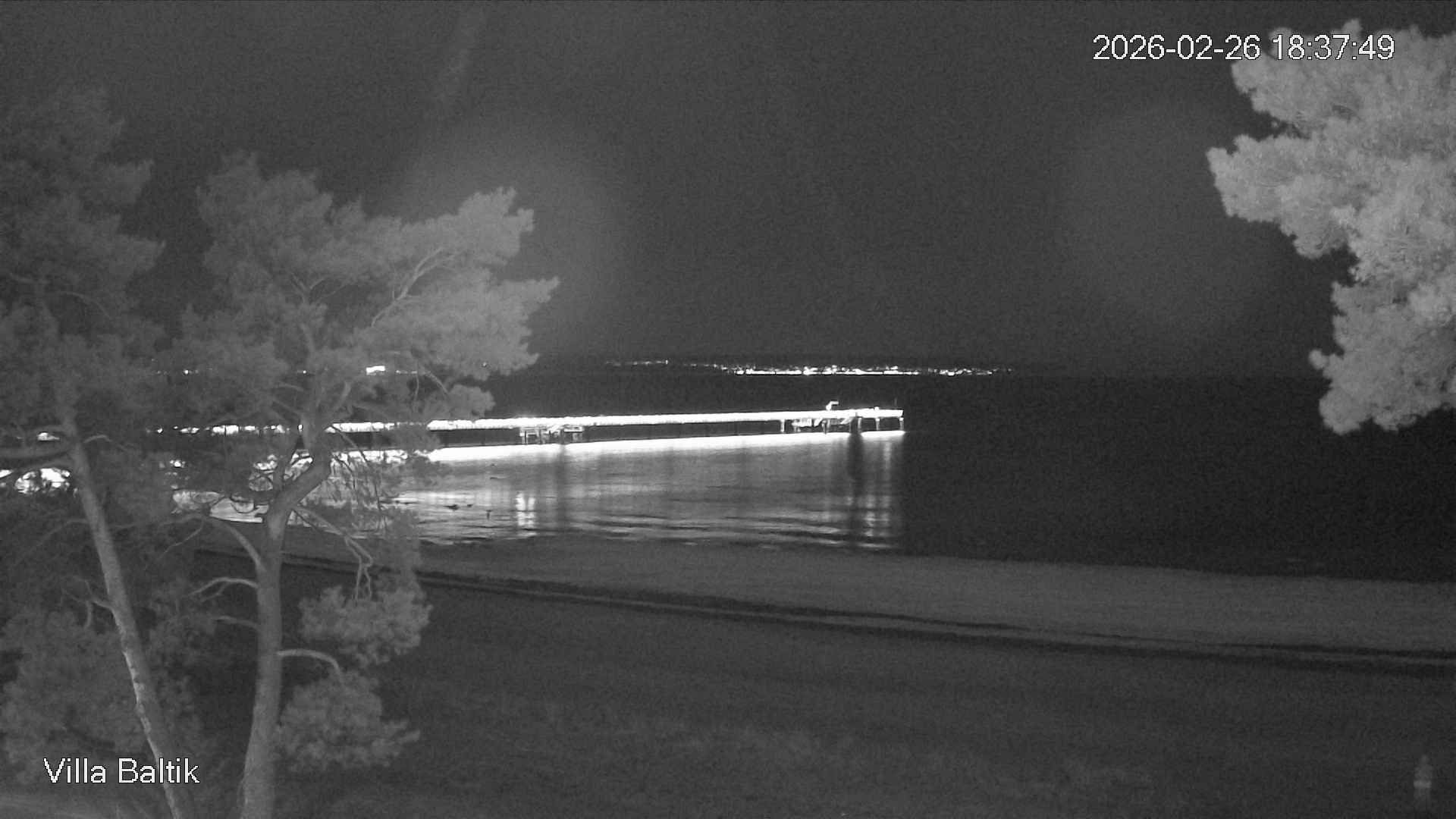 Archived image Webcam Binz Promenade