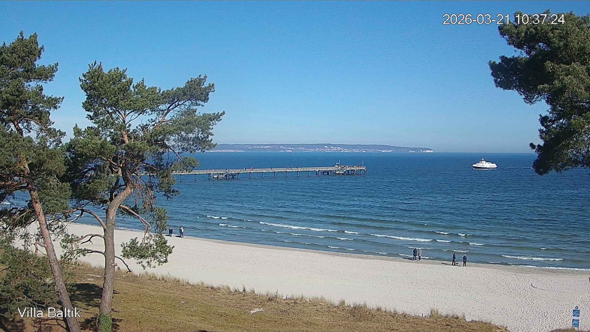 Archiv Foto Webcam Ostseebad Binz - Strandpromenade