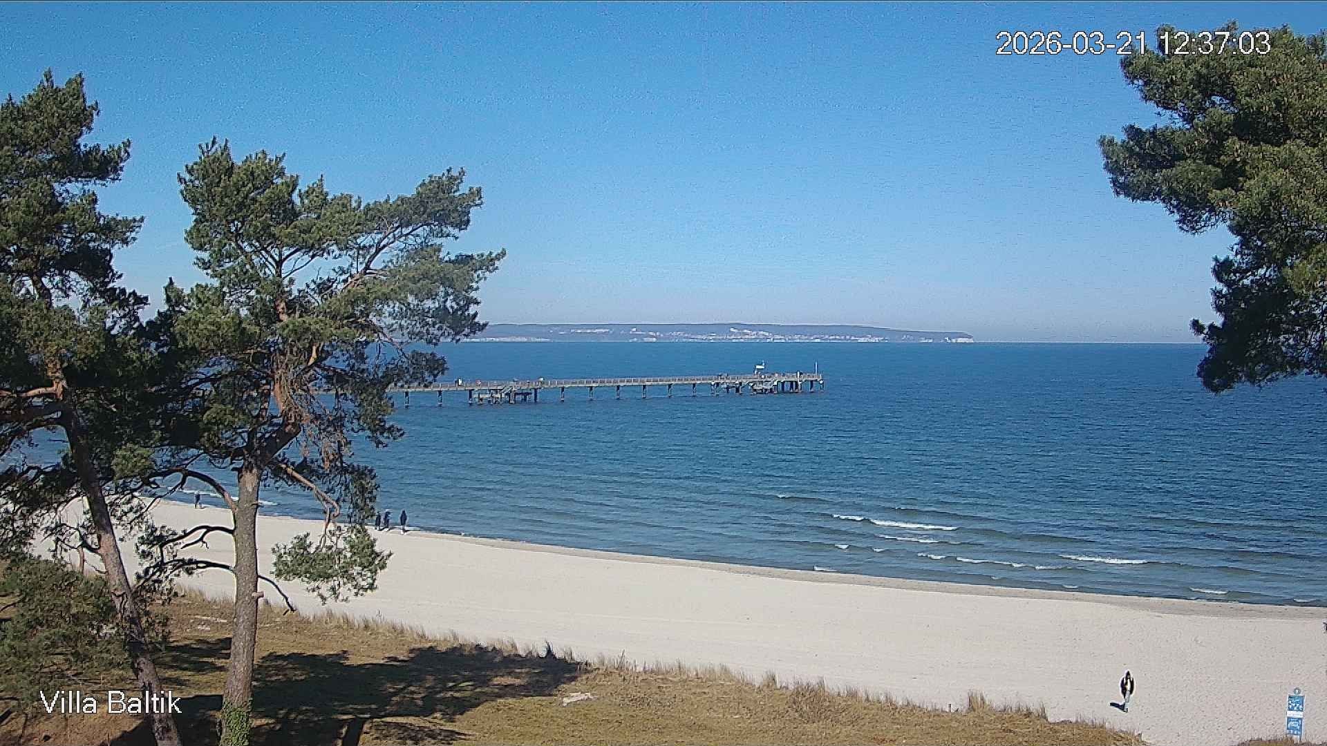 Archiv Foto Webcam Ostseebad Binz - Strandpromenade