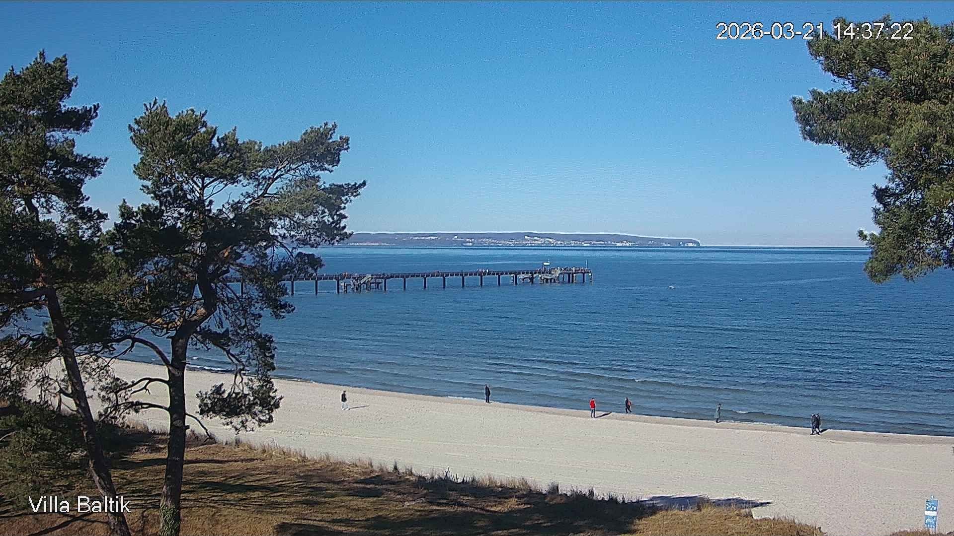 Archiv Foto Webcam Ostseebad Binz - Strandpromenade