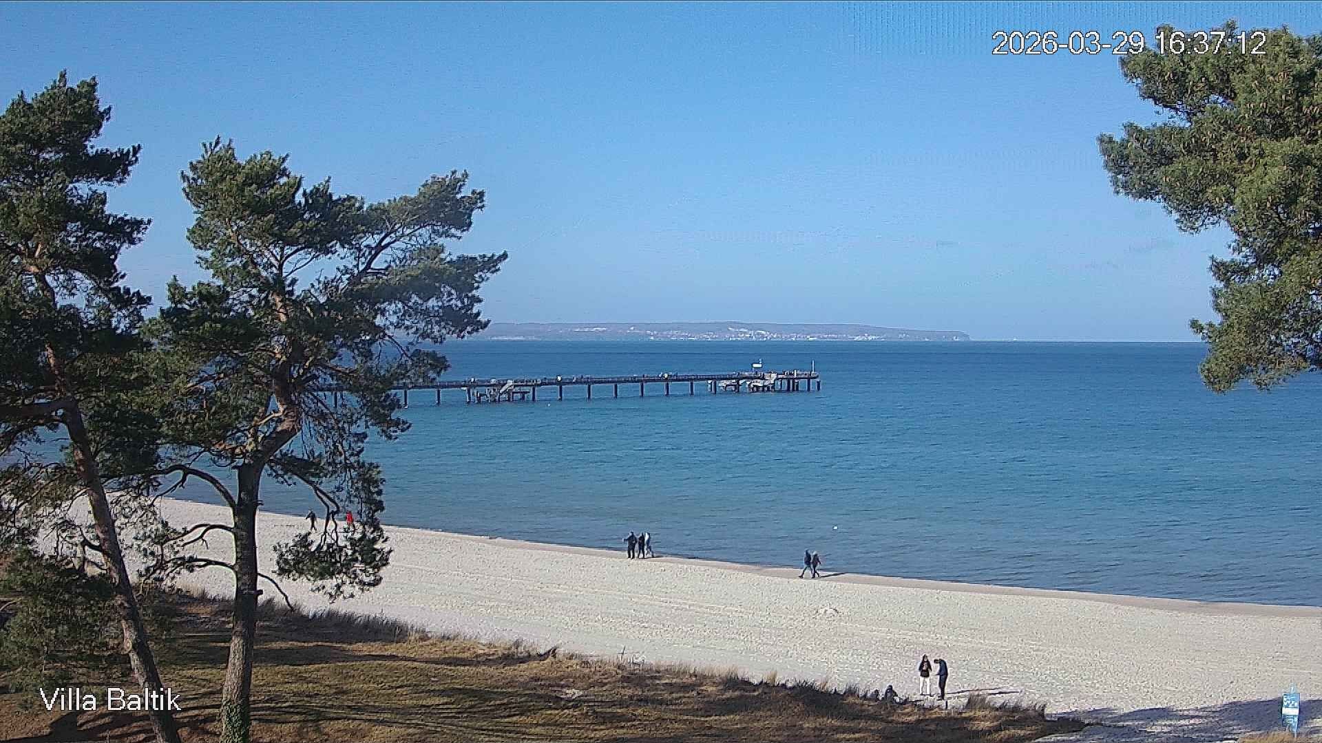 Archiv Foto Webcam Ostseebad Binz - Strandpromenade