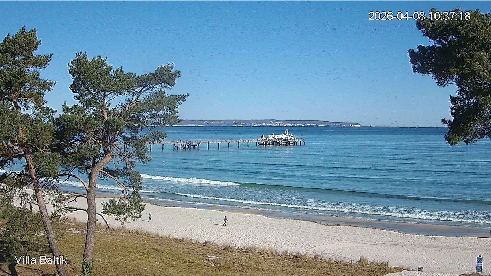 Archiv Foto Webcam Ostseebad Binz - Strandpromenade