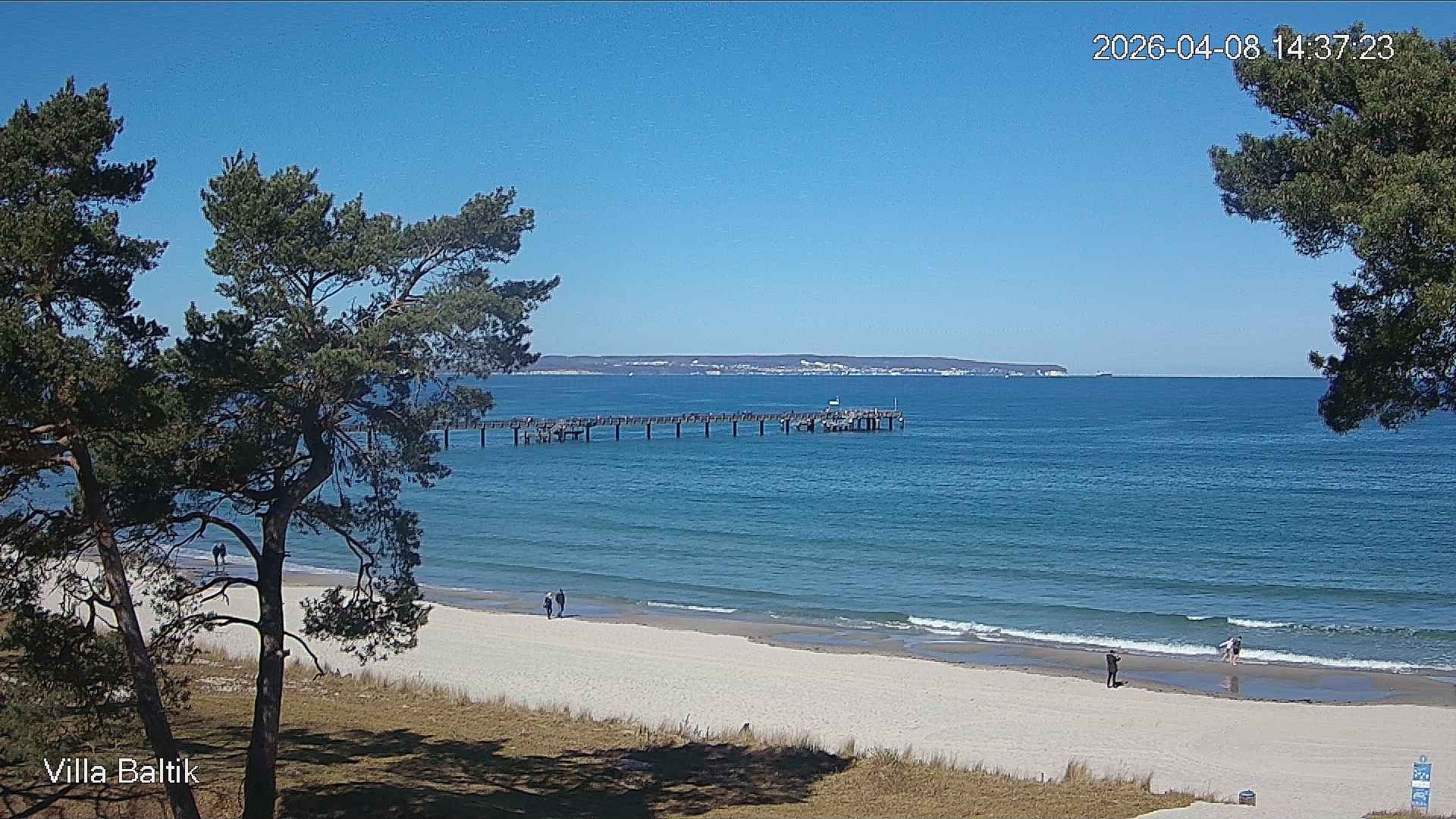 Archiv Foto Webcam Ostseebad Binz - Strandpromenade