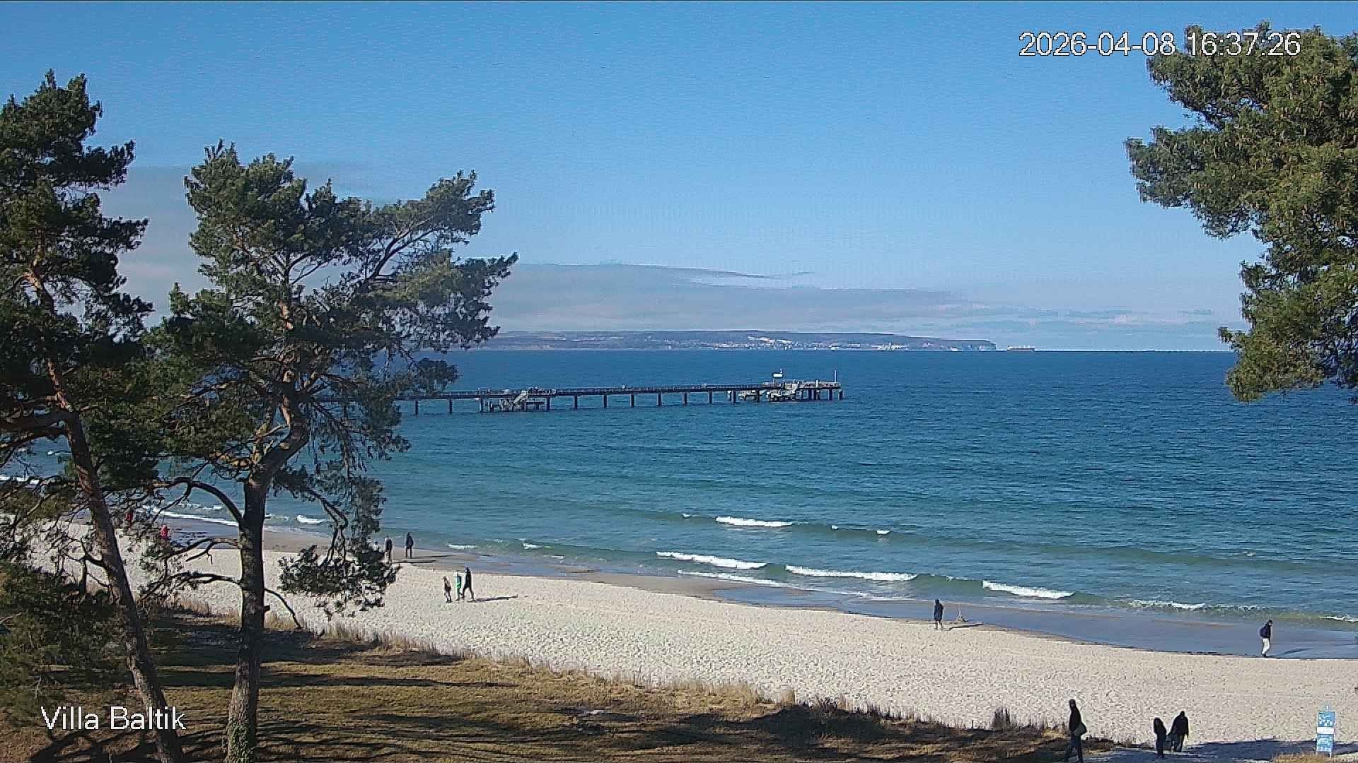 Archiv Foto Webcam Ostseebad Binz - Strandpromenade