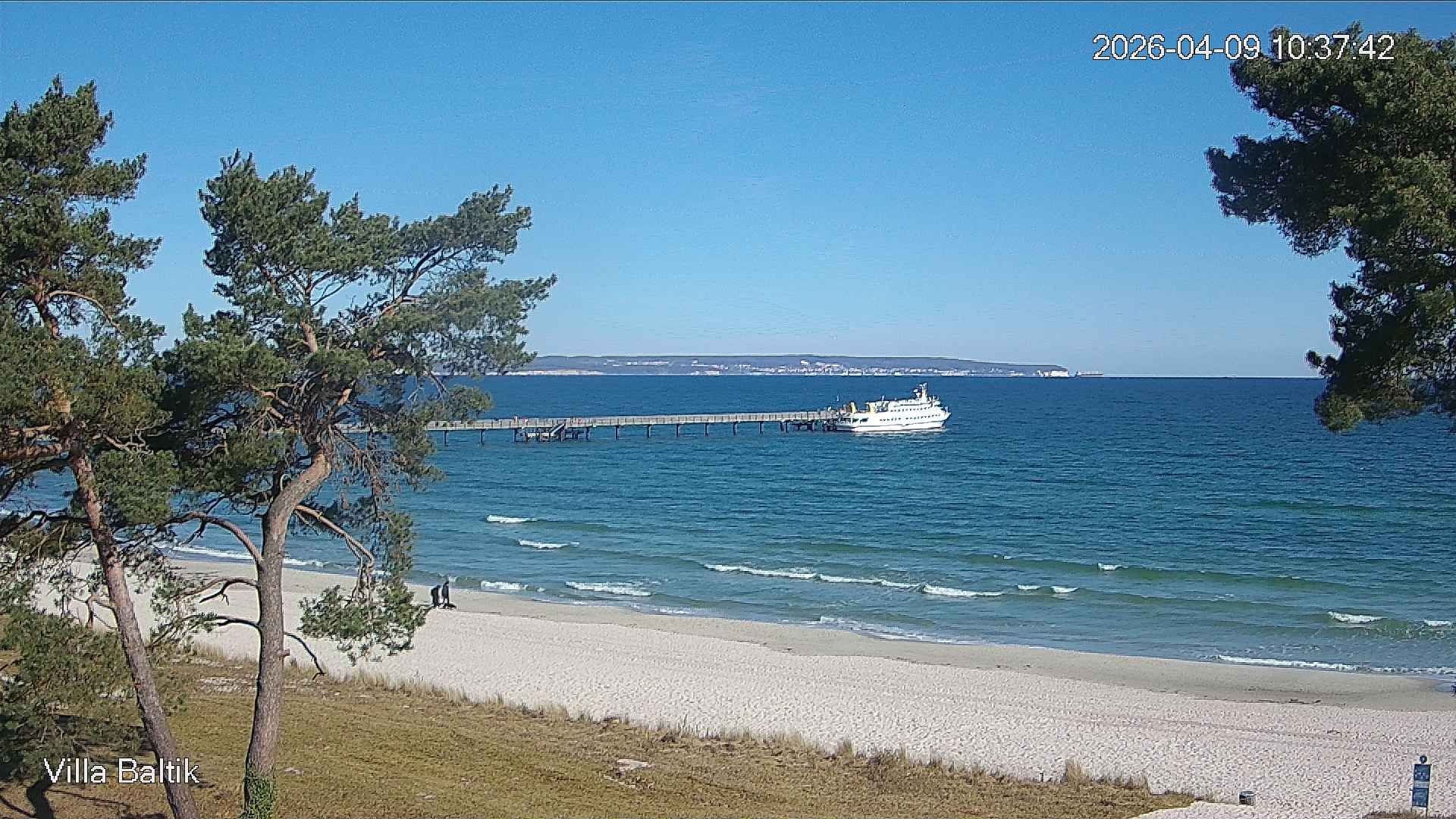 Archiv Foto Webcam Ostseebad Binz - Strandpromenade