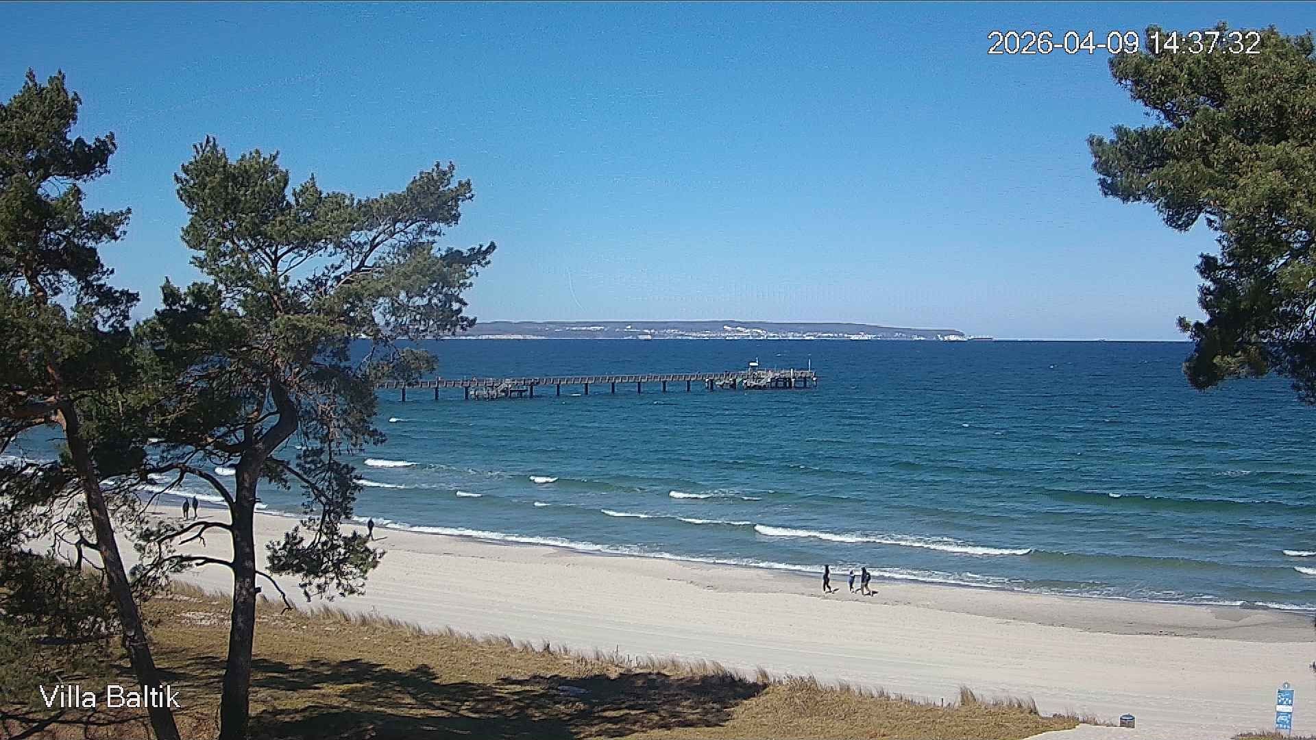 Archiv Foto Webcam Ostseebad Binz - Strandpromenade