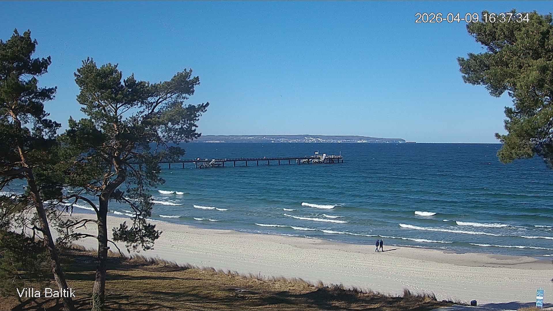 Archiv Foto Webcam Ostseebad Binz - Strandpromenade