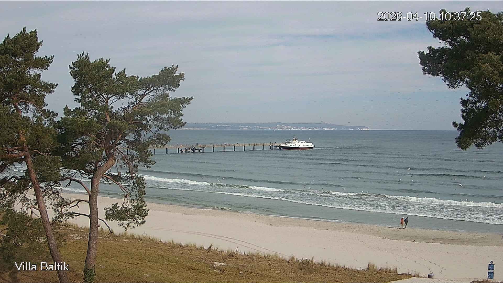 Archiv Foto Webcam Ostseebad Binz - Strandpromenade