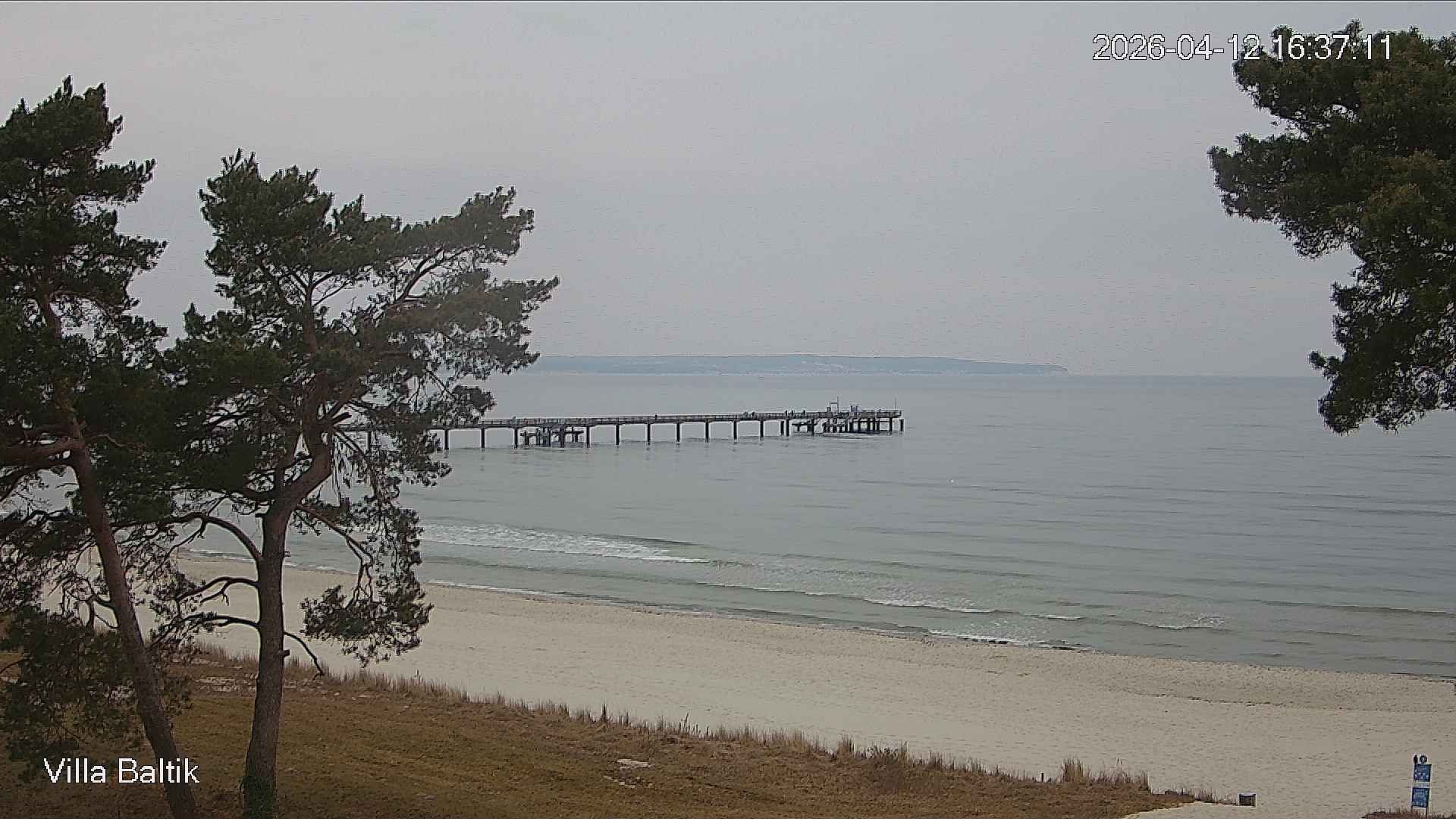 Archived image Webcam Binz Promenade