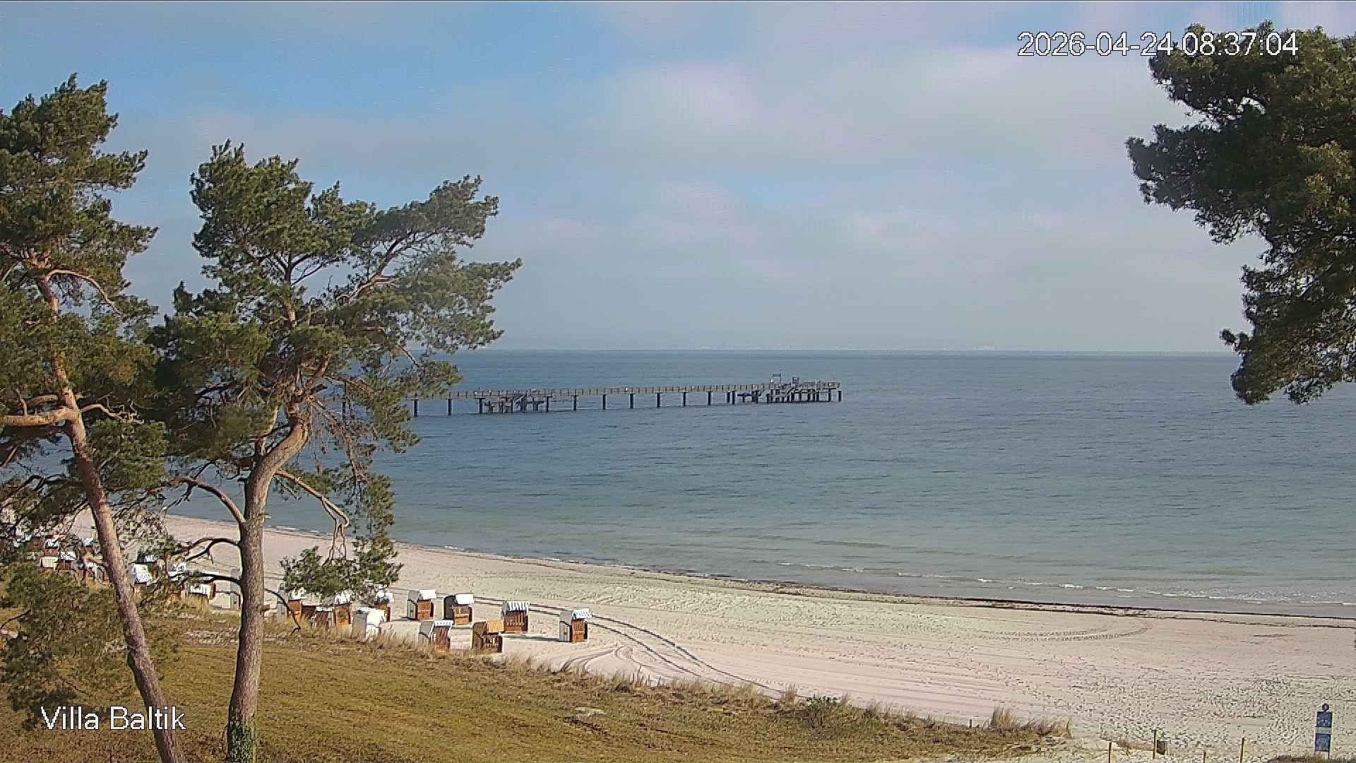 Archiv Foto Webcam Ostseebad Binz - Strandpromenade