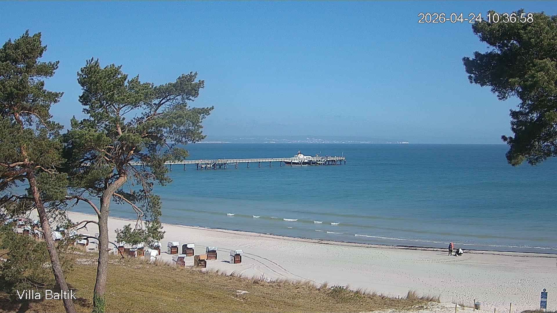 Archiv Foto Webcam Ostseebad Binz - Strandpromenade
