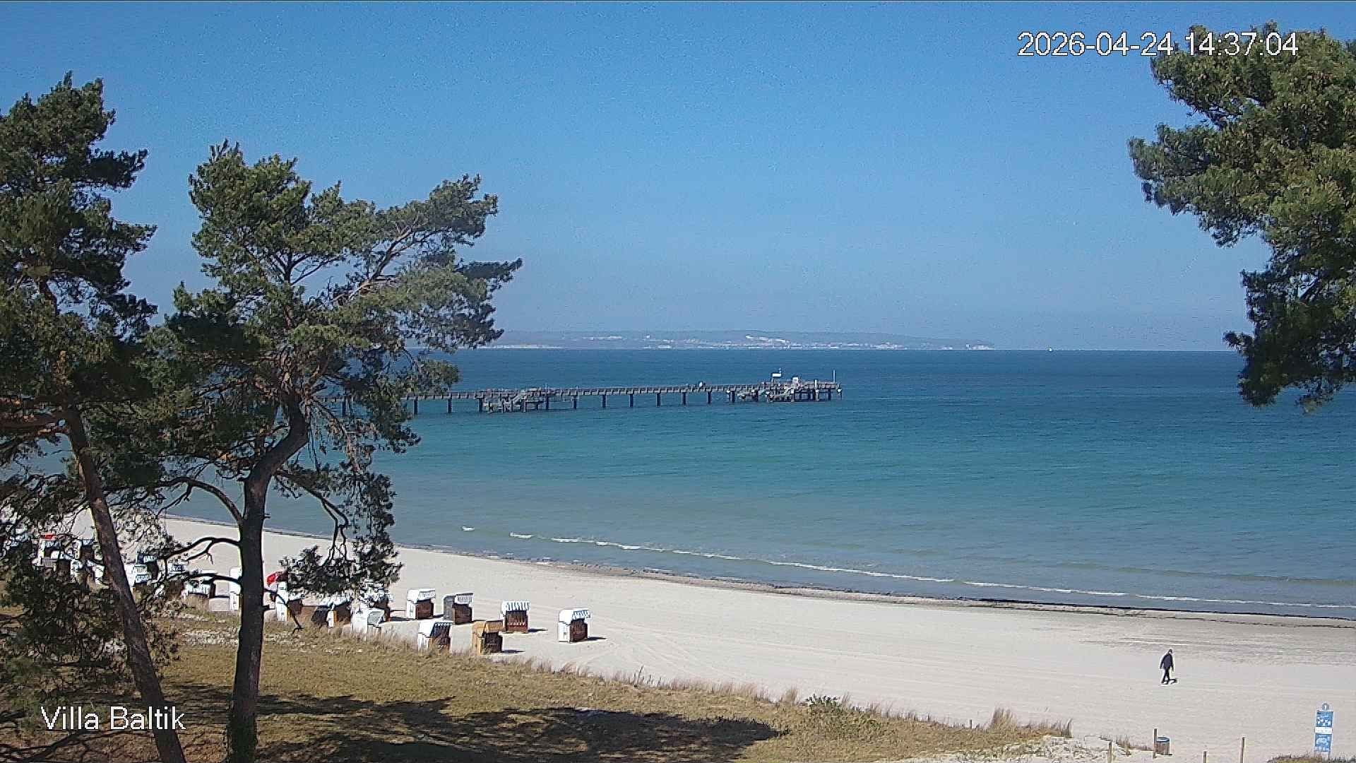 Archiv Foto Webcam Ostseebad Binz - Strandpromenade