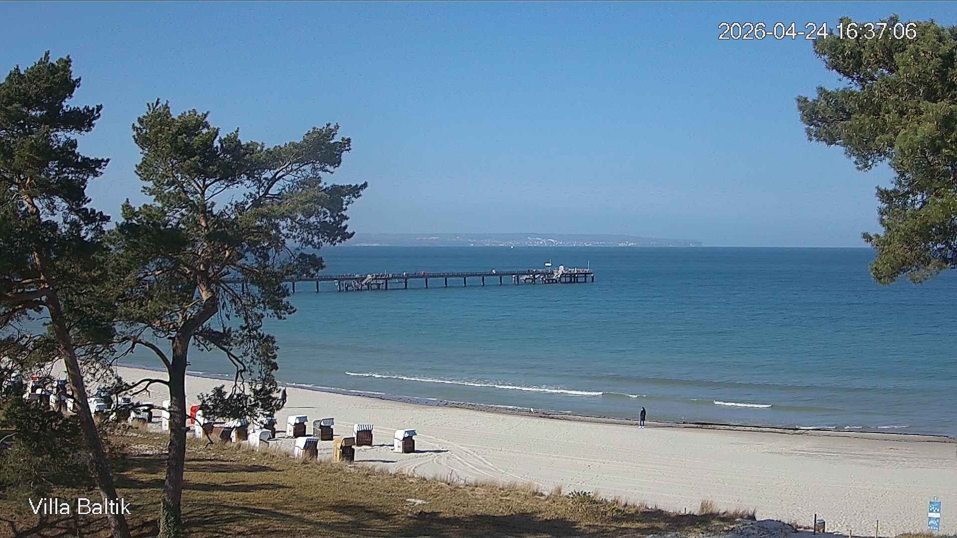 Archiv Foto Webcam Ostseebad Binz - Strandpromenade