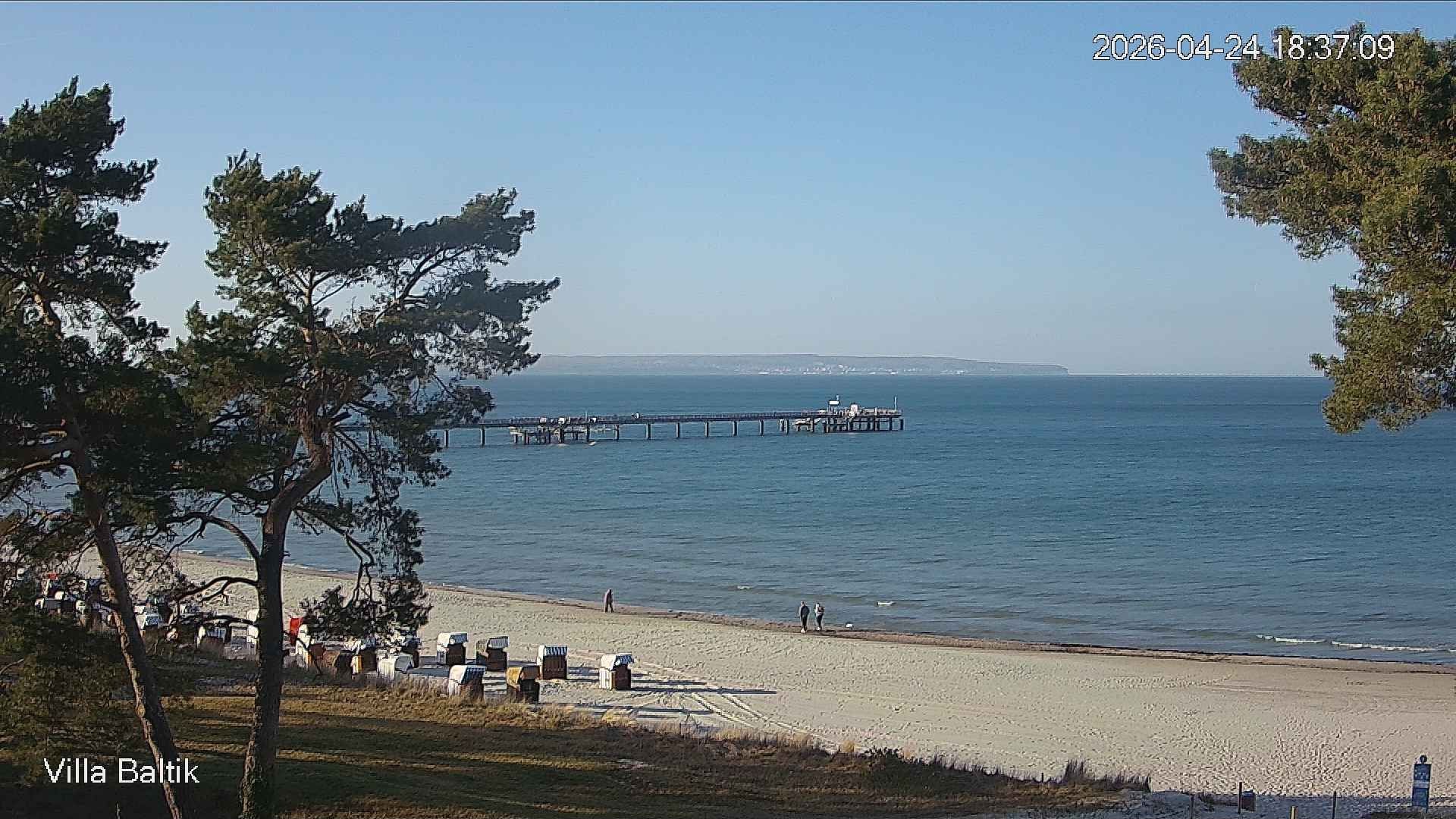 Archiv Foto Webcam Ostseebad Binz - Strandpromenade