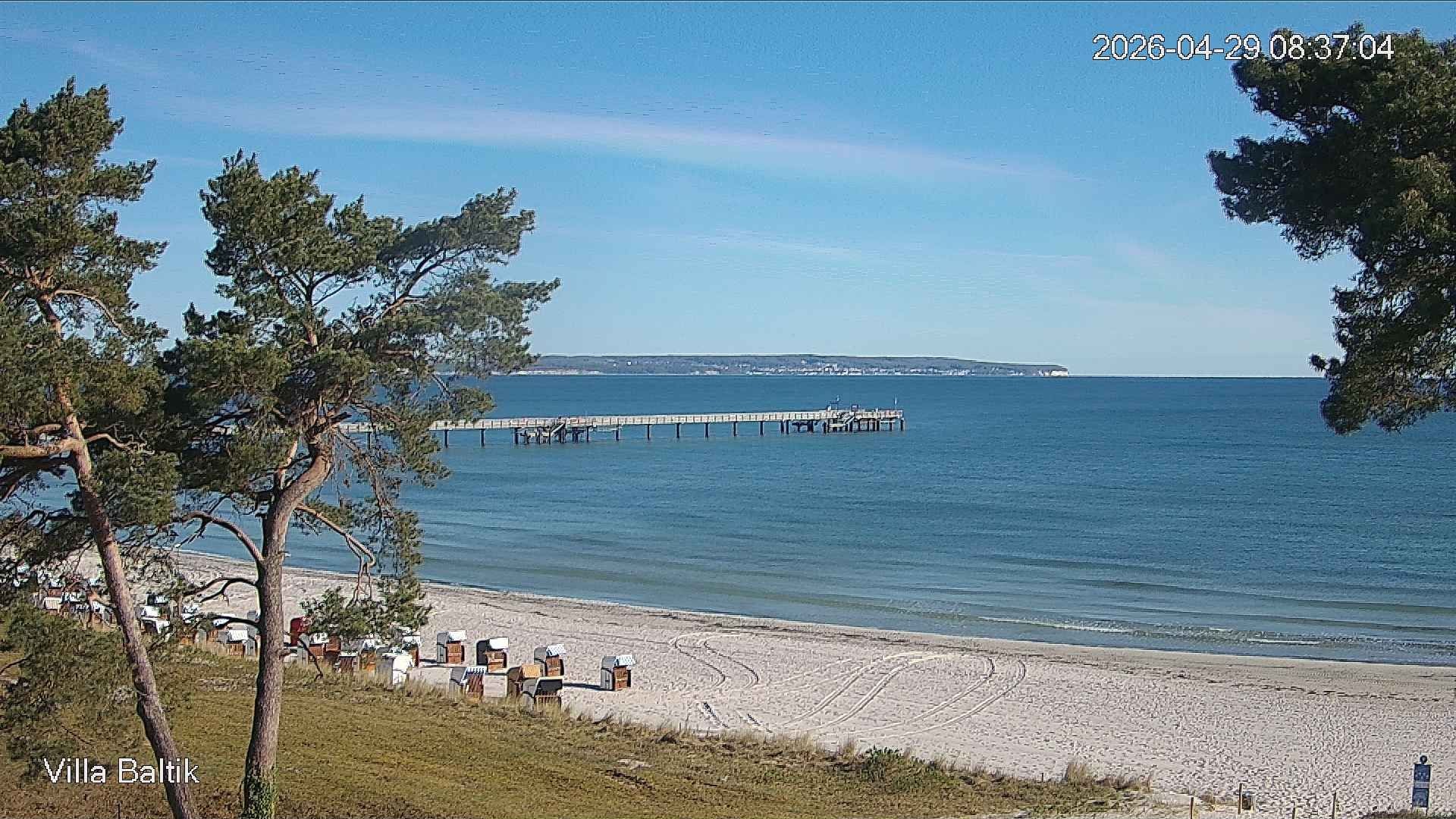 Archiv Foto Webcam Ostseebad Binz - Strandpromenade