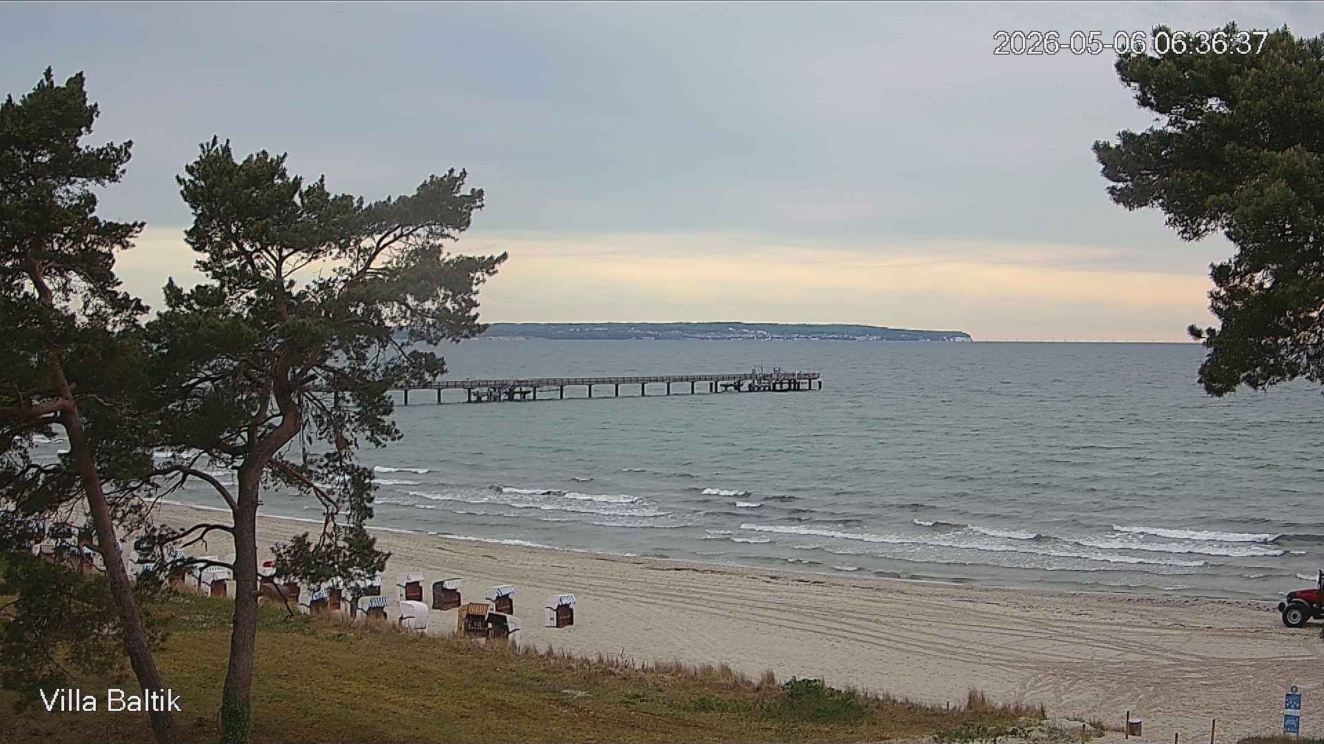 Archiv Foto Webcam Ostseebad Binz - Strandpromenade
